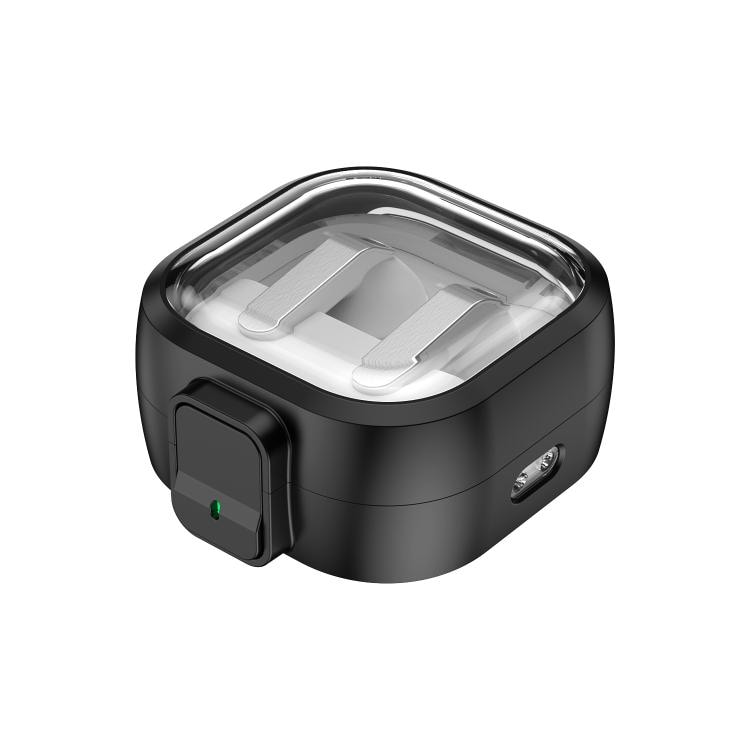 Hörlursfodral med snäpplås för Galaxy Buds4/Buds4 Pro - Svart