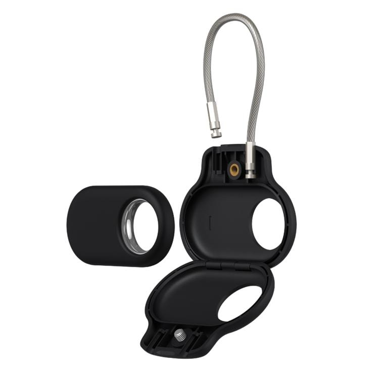 Skyddsfodral för Samsung SmartTag2 - Svart / fodral till Samsung SmartTag2