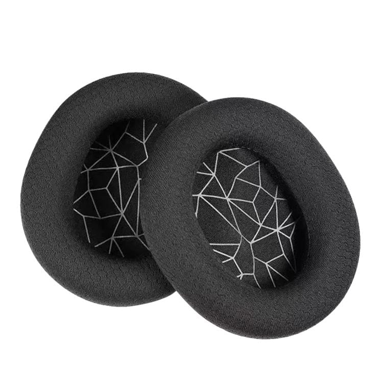 Öronkuddar i meshtyg för SteelSeries Arctis 1/3/5/7/9/Pro - Svart/vit