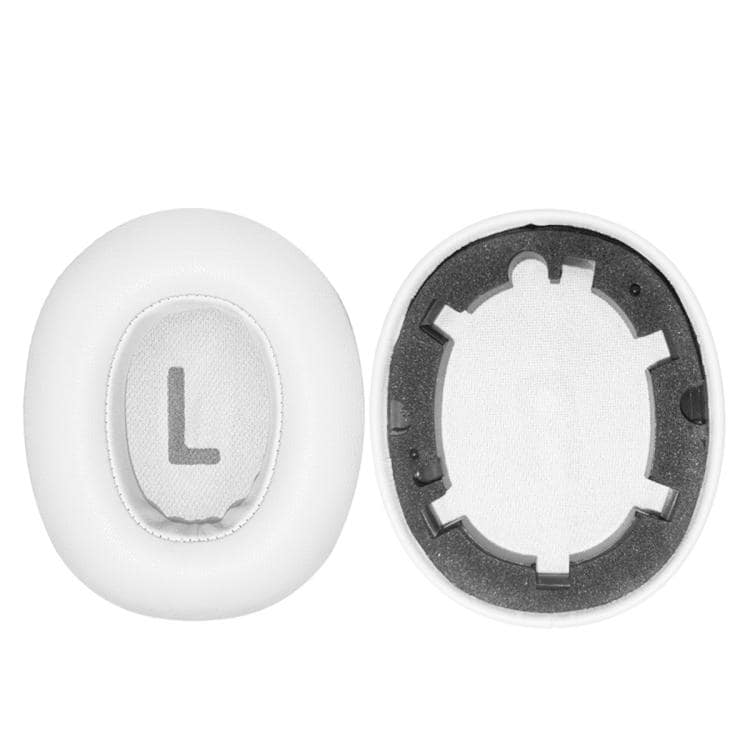 Öronkuddar i konstläder för JBL Tune T700BT/T710BT/T750BTNC/T760NC - Vit