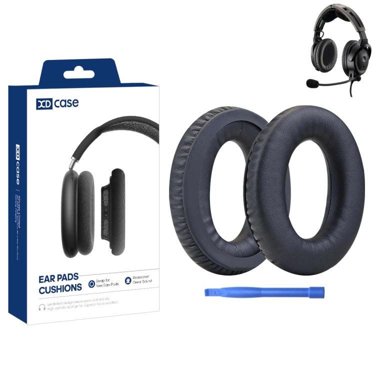 Öronkuddar i konstläder för Bose Aviation Headset X/A10/A20 - Svart