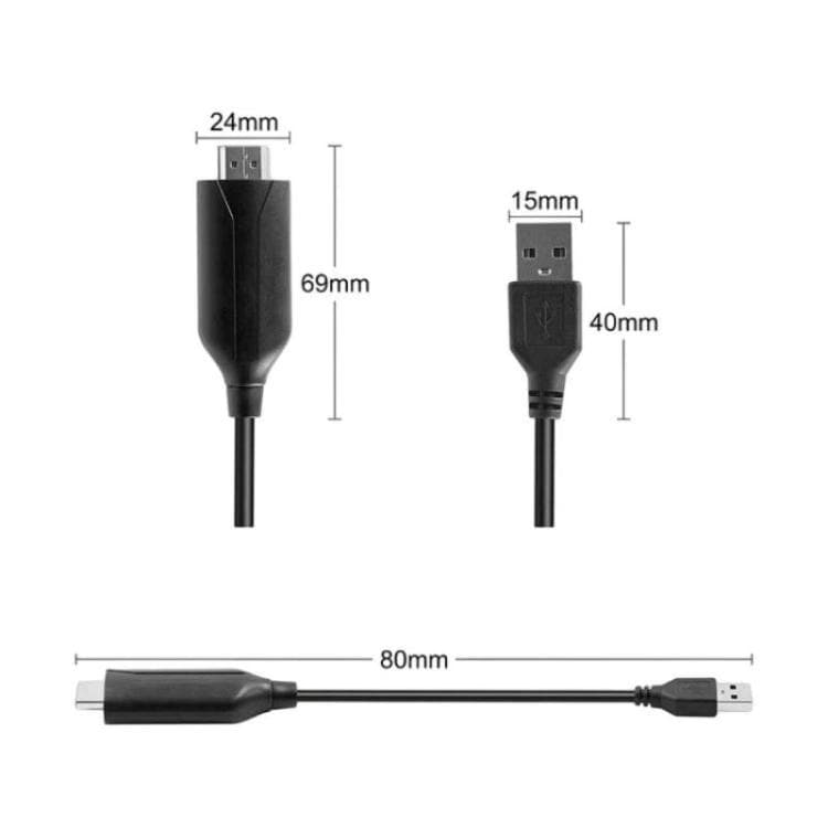 HDMI till USB-adapter 1080P för ljud och video / HDMI capture card 1080P