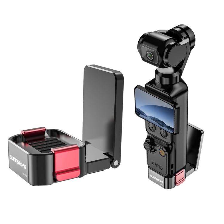 Metalliskt magnetfäste med snabbfäste för DJI Osmo Pocket 3/4 - Svart