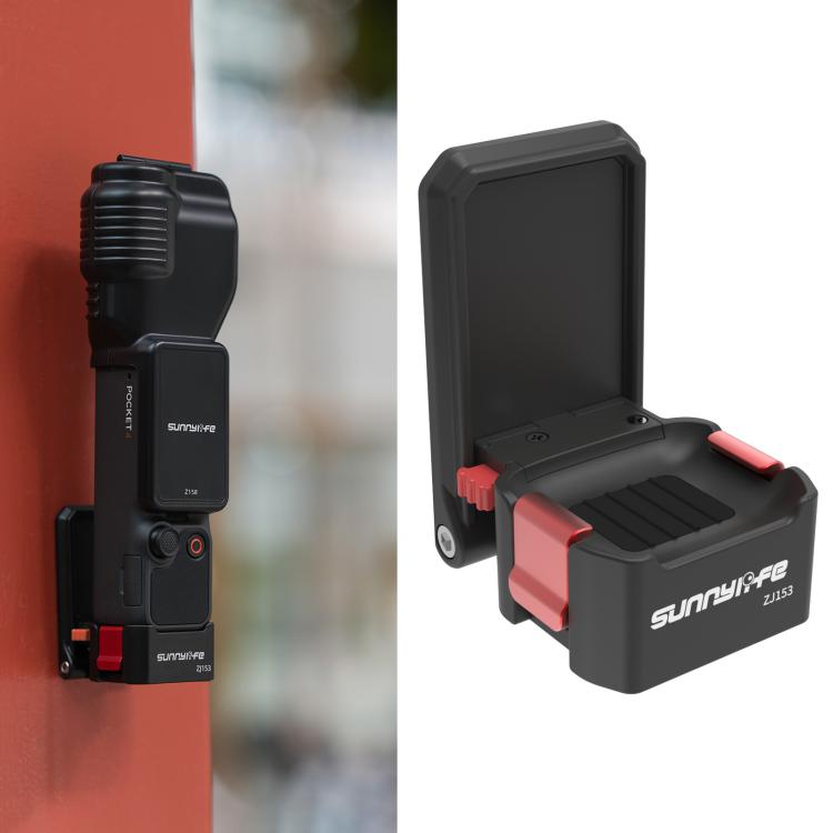 Magnetiskt fäste med snabbfäste för DJI Osmo Pocket 3/4 - Svart / Quick-release kamerafäste