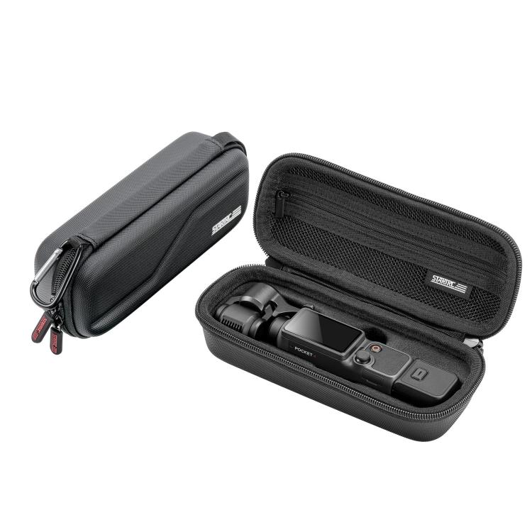 Förvaringsfodral för DJI Osmo Pocket 4 - Svart / Kameraväska med meshficka