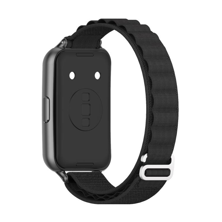 Flettet nylonarmbånd til Huawei Band 11/11 Pro – Svart / vevd nylonarmbånd til klokke
