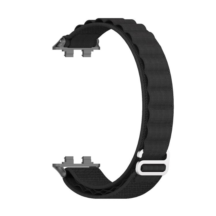 Flettet nylonarmbånd til Huawei Band 11/11 Pro – Svart / vevd nylonarmbånd til klokke