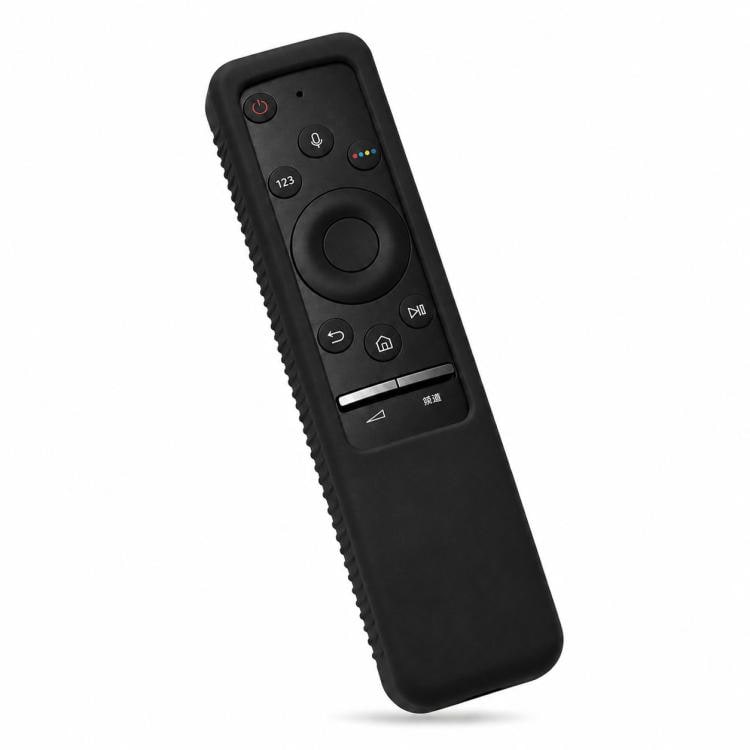 Silikonfodral till Samsung BN59-fjärrkontroll / svart skyddsfodral för TV-fjärrkontroll / stöttåligt fjärrkontrollskal
