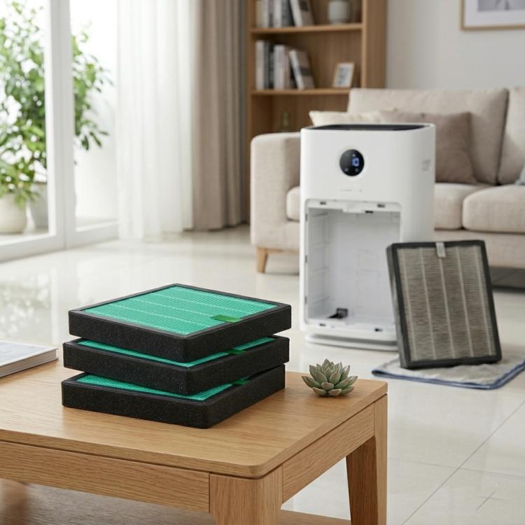 2-i-1 HEPA- og kulfilter FY1119/30 til Philips DE5205 / Erstatningsfilter til Philips affugter