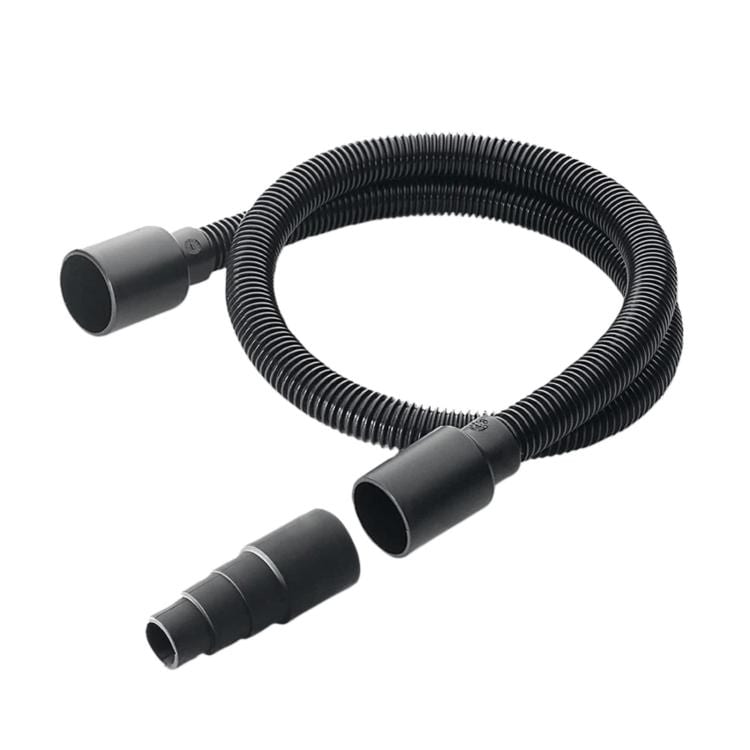 Dammsugarslang 1m med adapter till Kärcher WD2-WD6 / Dammutsugsslang för vinkelslip