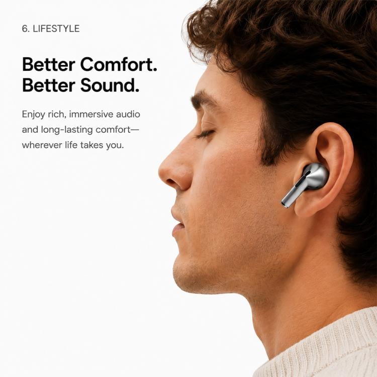 Öronproppar i silikon för Galaxy Buds3 Pro/Buds4 Pro 3 par S/M/L - Rosa / ersättningsproppar
