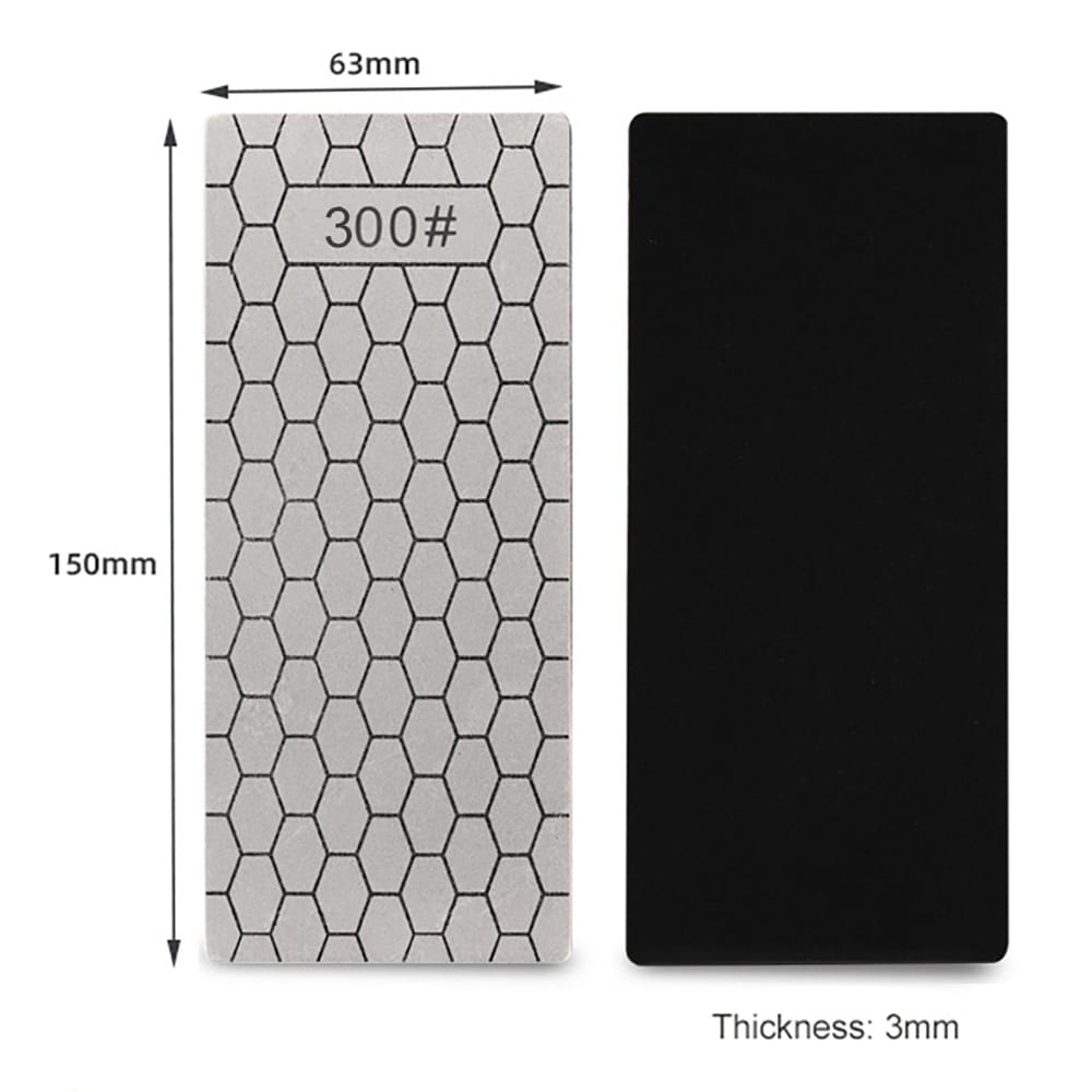 Diamantslibesten 300# / diamantslibesten 150 x 63 mm / slibesten med diamantoverflade