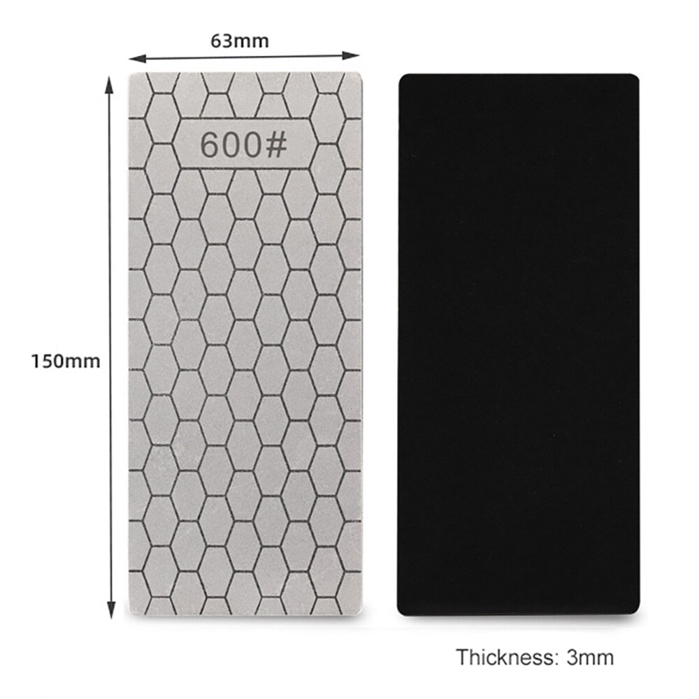Diamantslibesten 600# / diamantslibesten 150 x 63 mm / slibesten med diamantoverflade