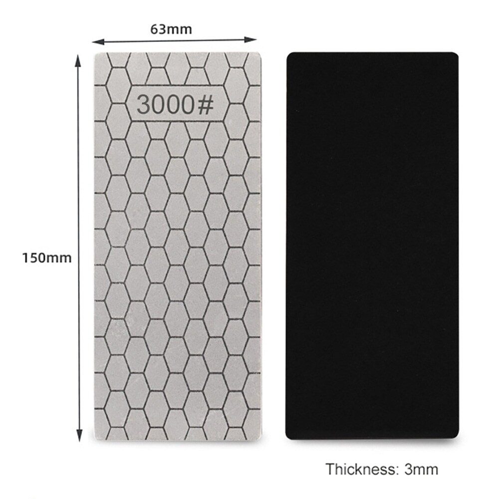 Diamantslibesten 3000# / diamantslibesten 150 x 63 mm / slibesten med diamantoverflade