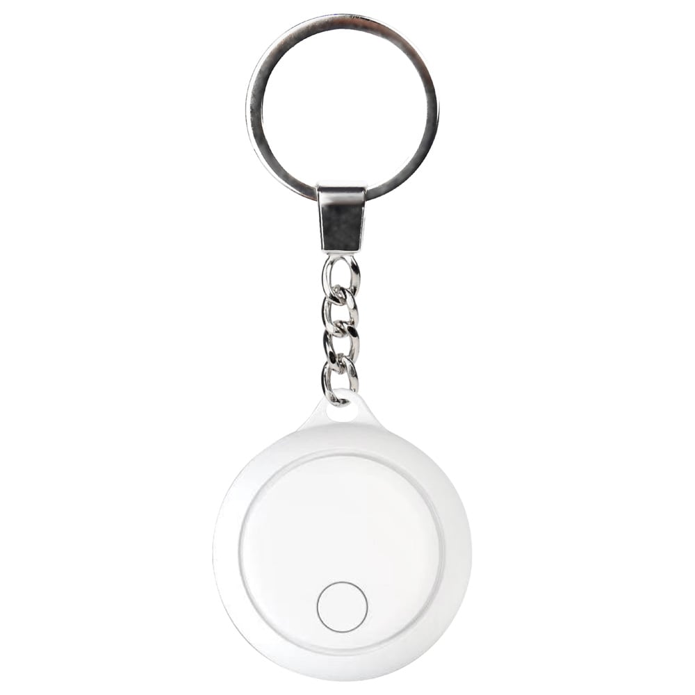 Smart tag för Apple Hitta / Bluetooth-tracker med högtalare / vit spårningsbricka