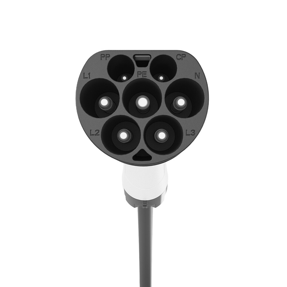 EV laddkabel Typ 2 16 A 1-fas 3,7 kW 8 m / Typ 2-laddkabel för elbil