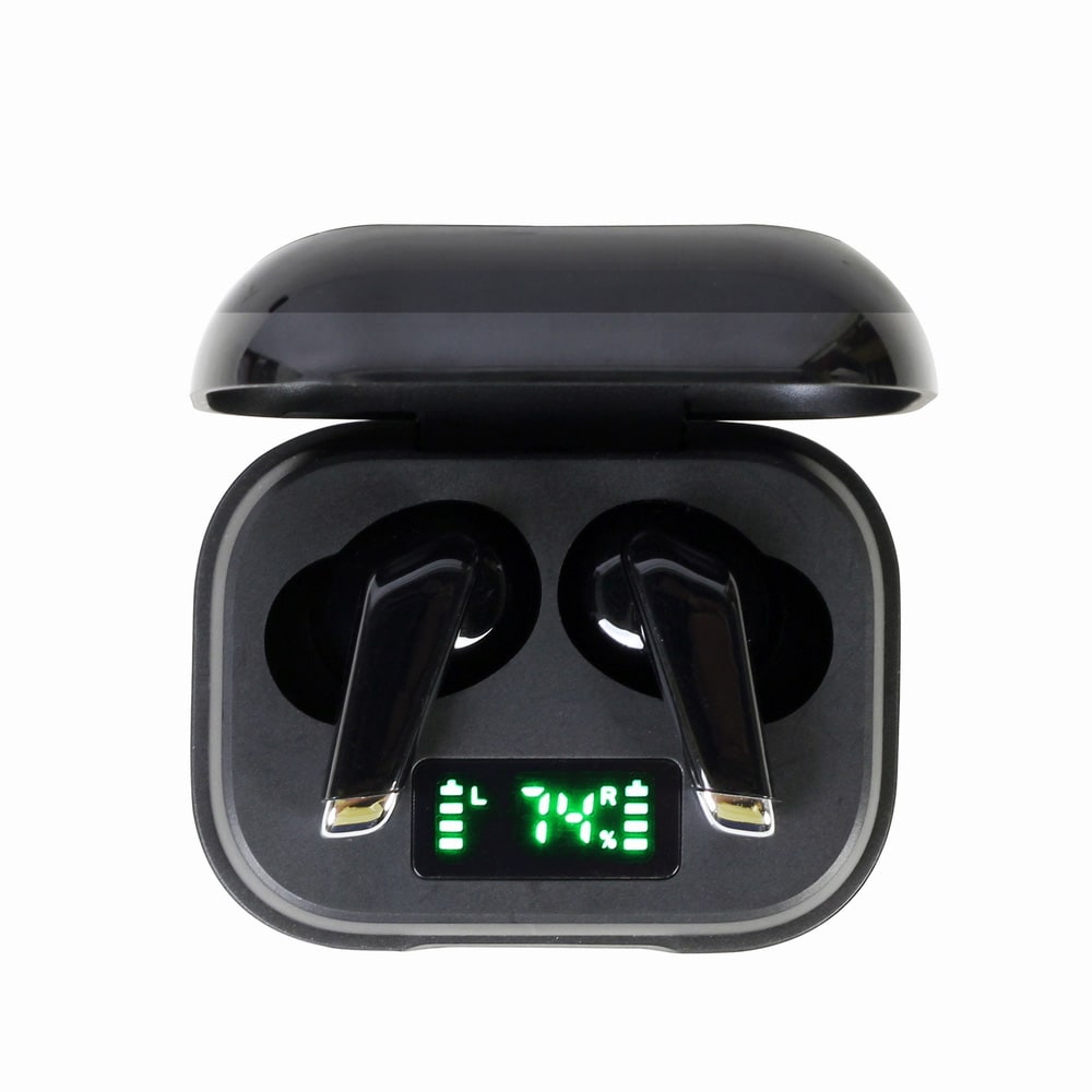 FitEar TWS In-Ear Headset - Svart / Trådlösa in-ear-hörlurar