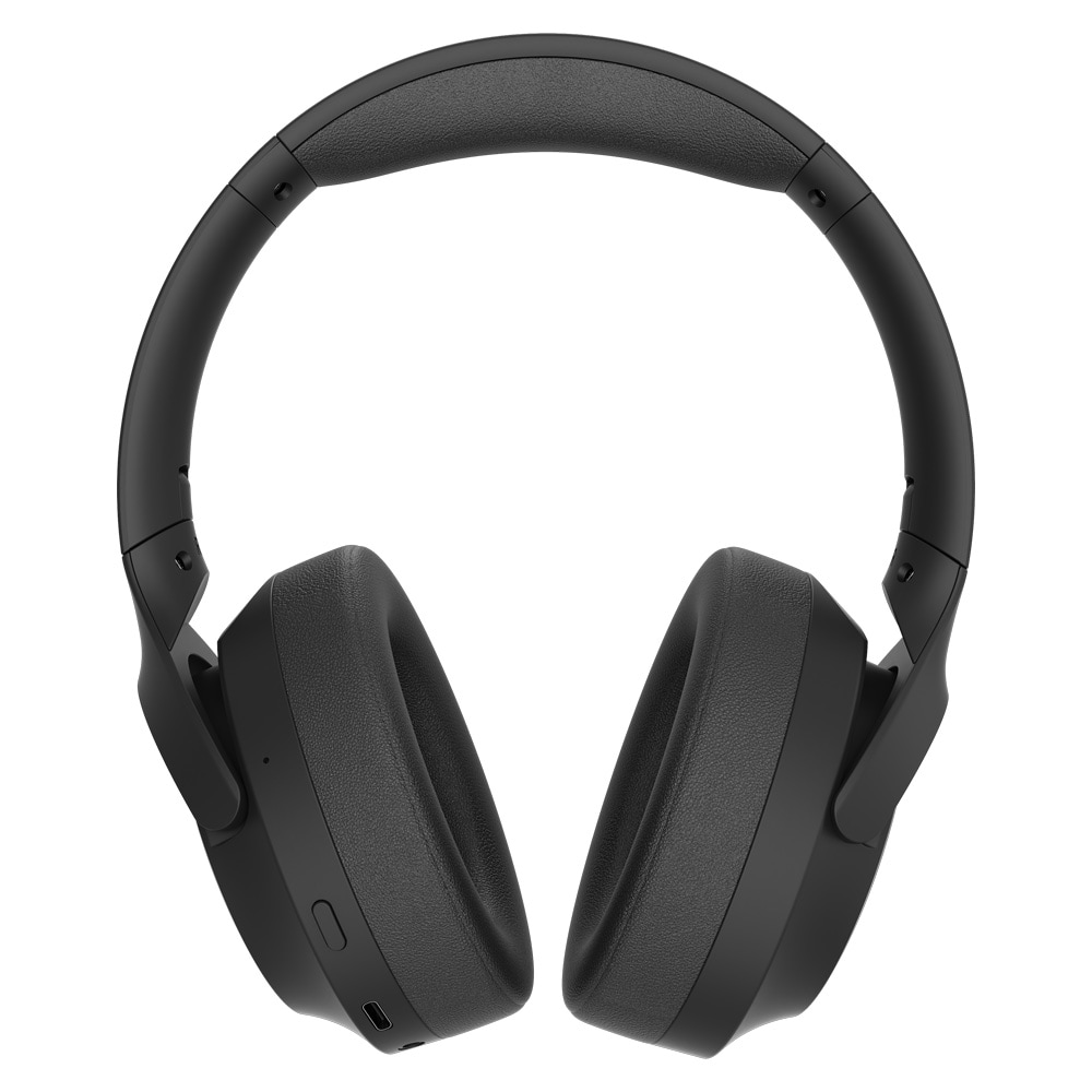 Bluetooth-hörlurar med ANC / trådlösa hörlurar med mikrofon / svart brusreducerande headset