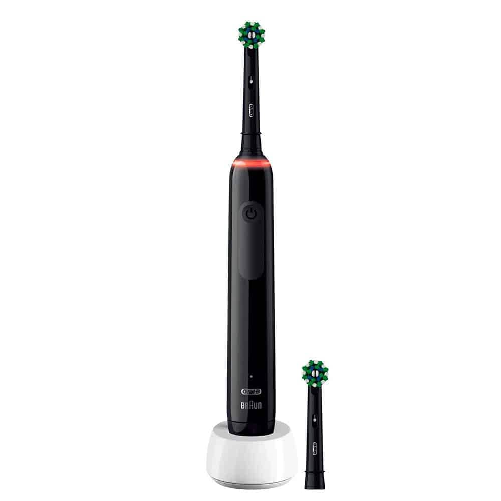 Oral-B Pro 3 3000 Cross Action Black Edition / Eltandborste med tryckkontroll