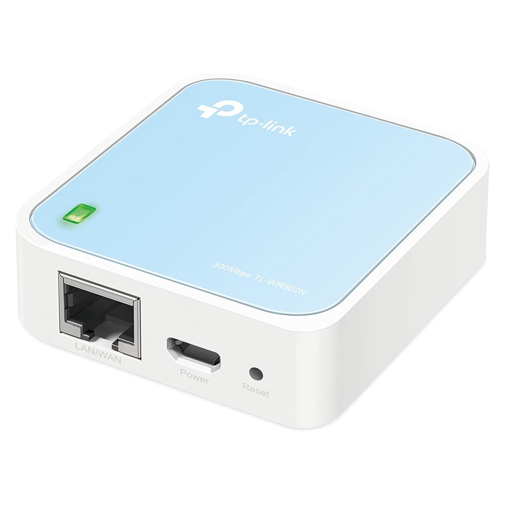TP-LINK WLAN 300MBit Pocket Router (2T2R) TL-WR802N / Trådlös pocket router 300 Mbit/s
