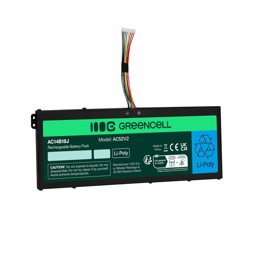 Green Cell Laptopbatteri till Acer Aspire 3 A315-23 A315-55G / ersättningsbatteri