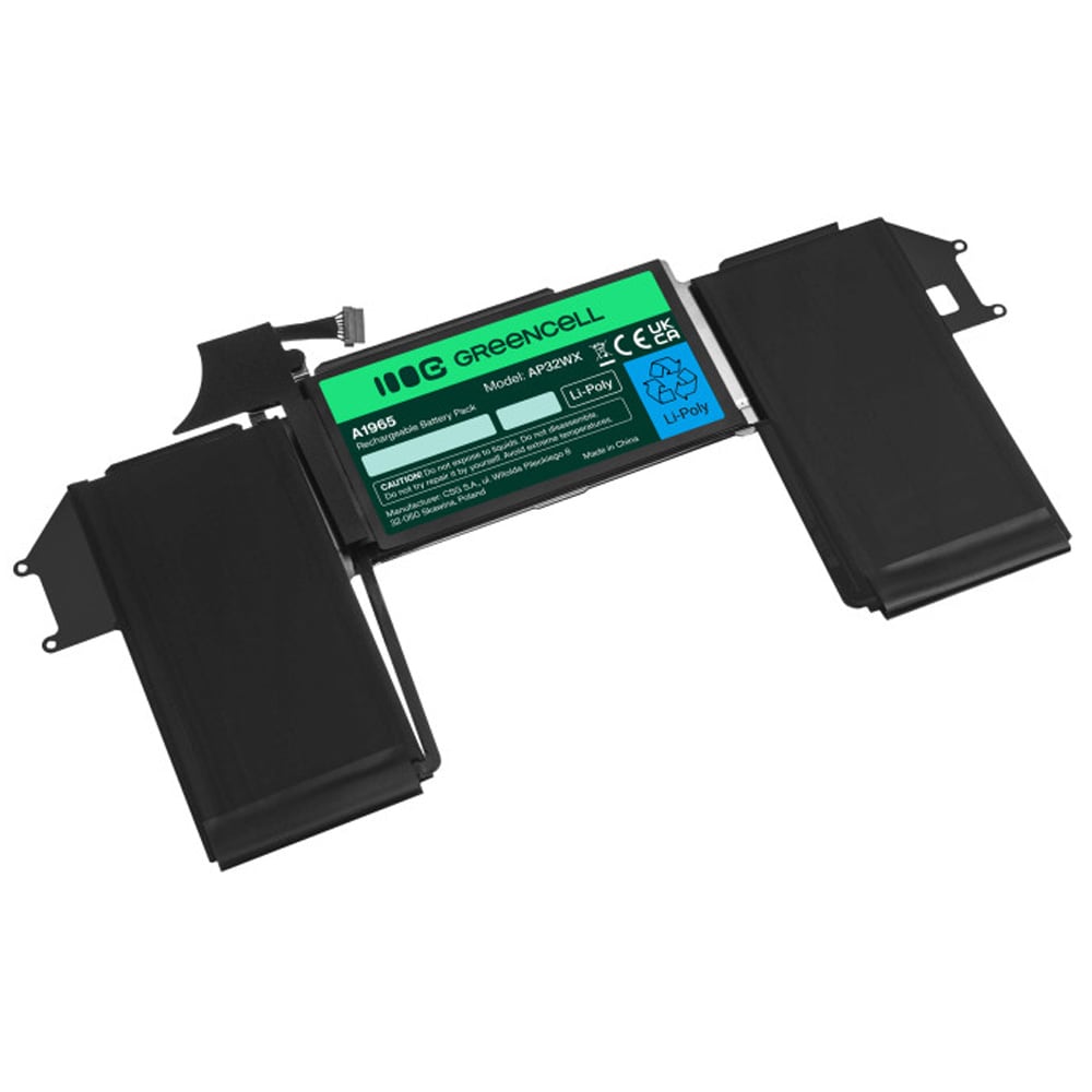 Green Cell A1965 batteri till Apple MacBook Air 13 A1932 A2179 (2018, 2019, 2020) / ersättningsbatteri