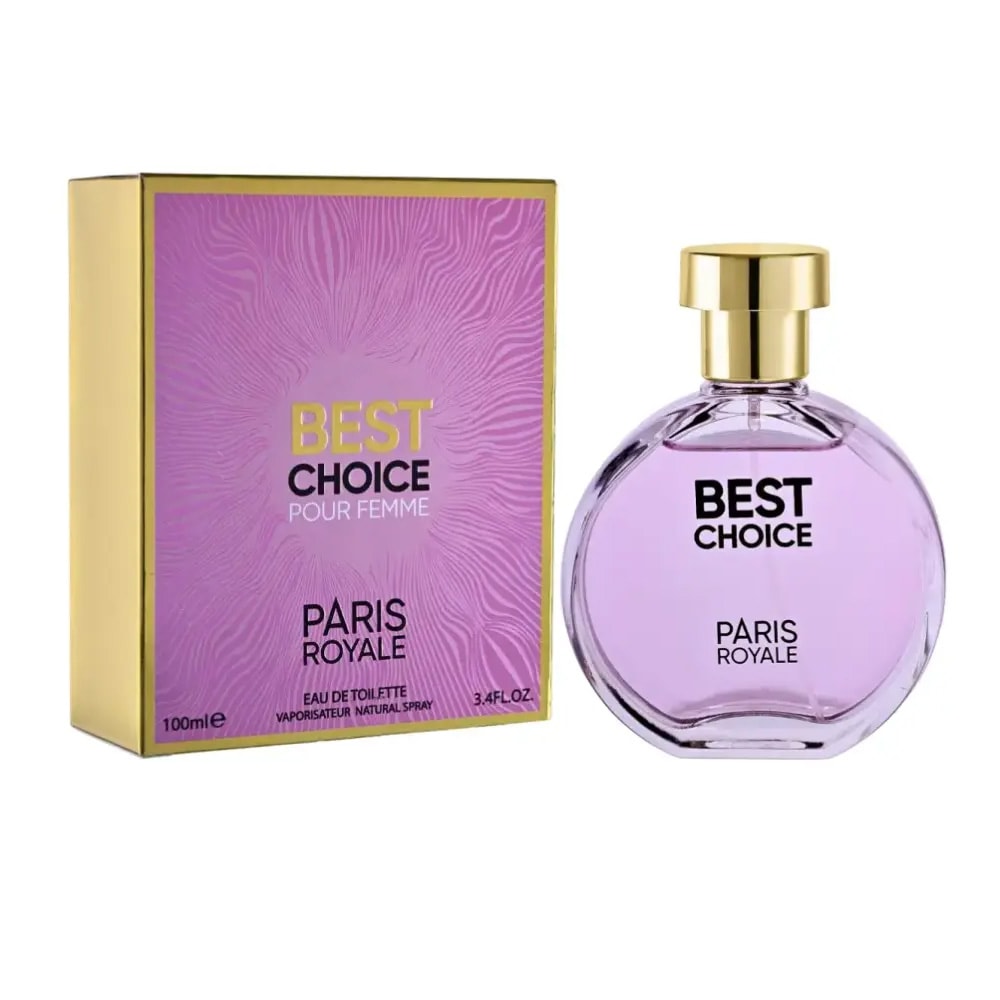 Paris Royale Best Choice EDP 100ml / Damparfym Eau de Parfum / Blommig fruktig EDP för kvinnor