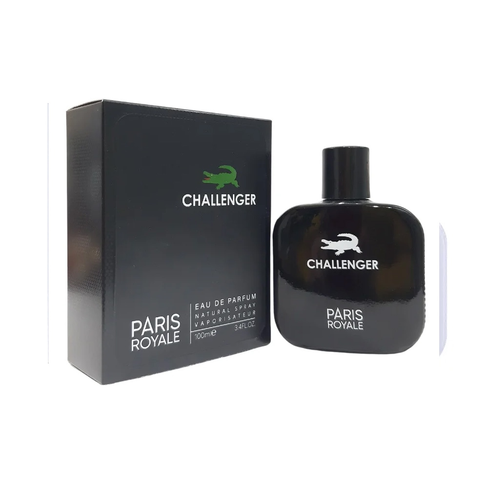 Paris Royale Challenger Black EDP 100ml / Herrparfym Eau de Parfum / Träig aromatisk EDP för män