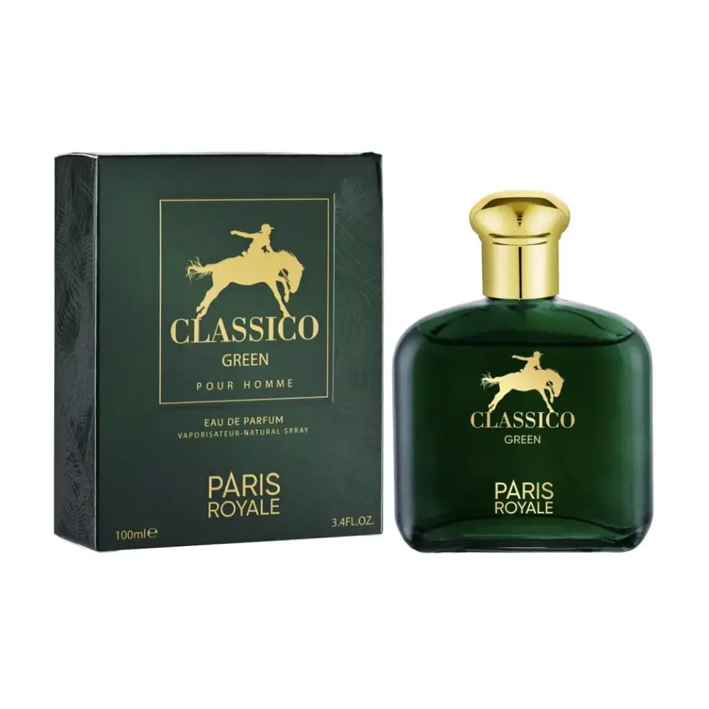 Paris Royale Classico Green EDP 100ml / Herrparfym Eau de Parfum / Träig chypre-parfym för män