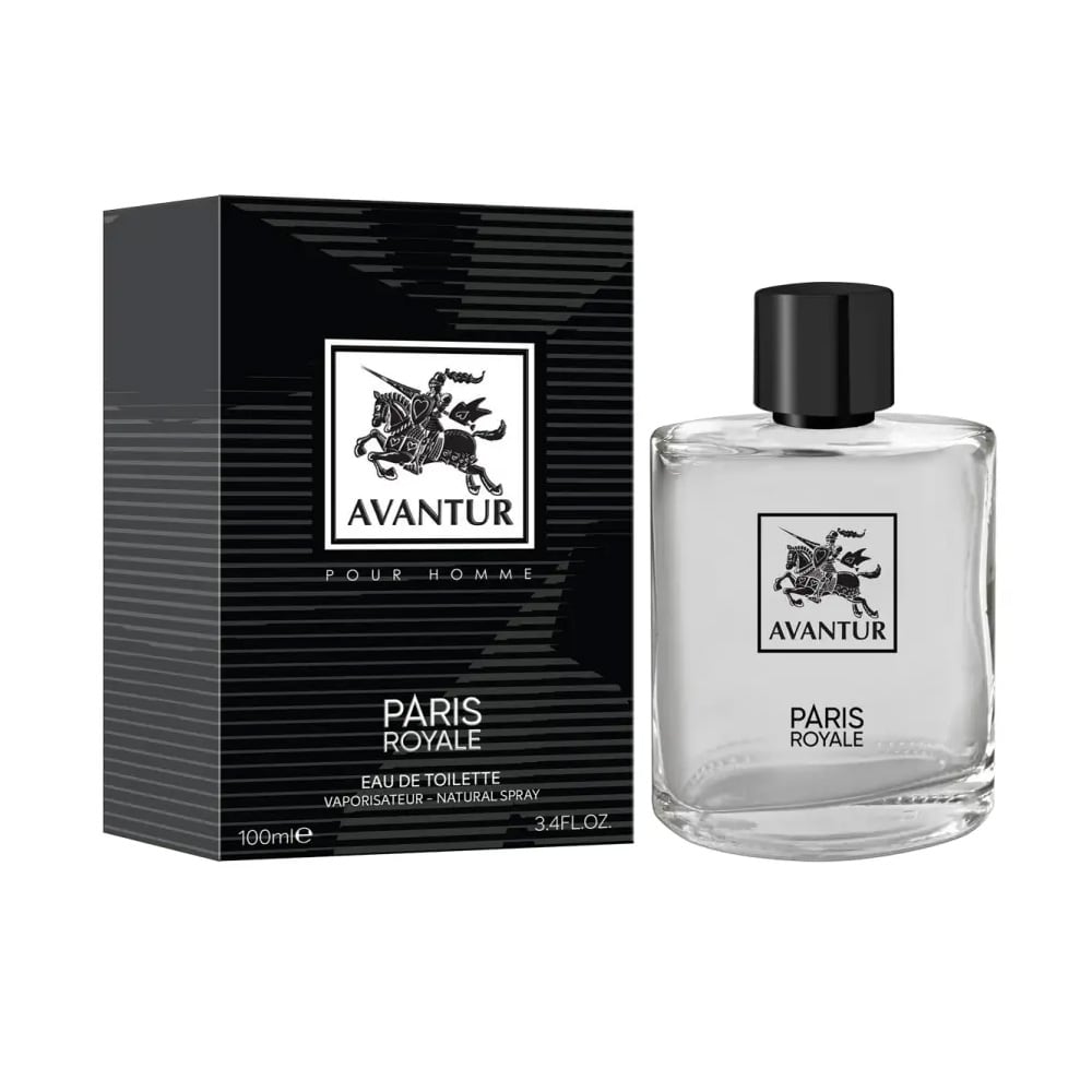 Paris Royale Avantur EDP 100ml / Herrparfym Eau de Parfum / Fruktig träig EDP för män