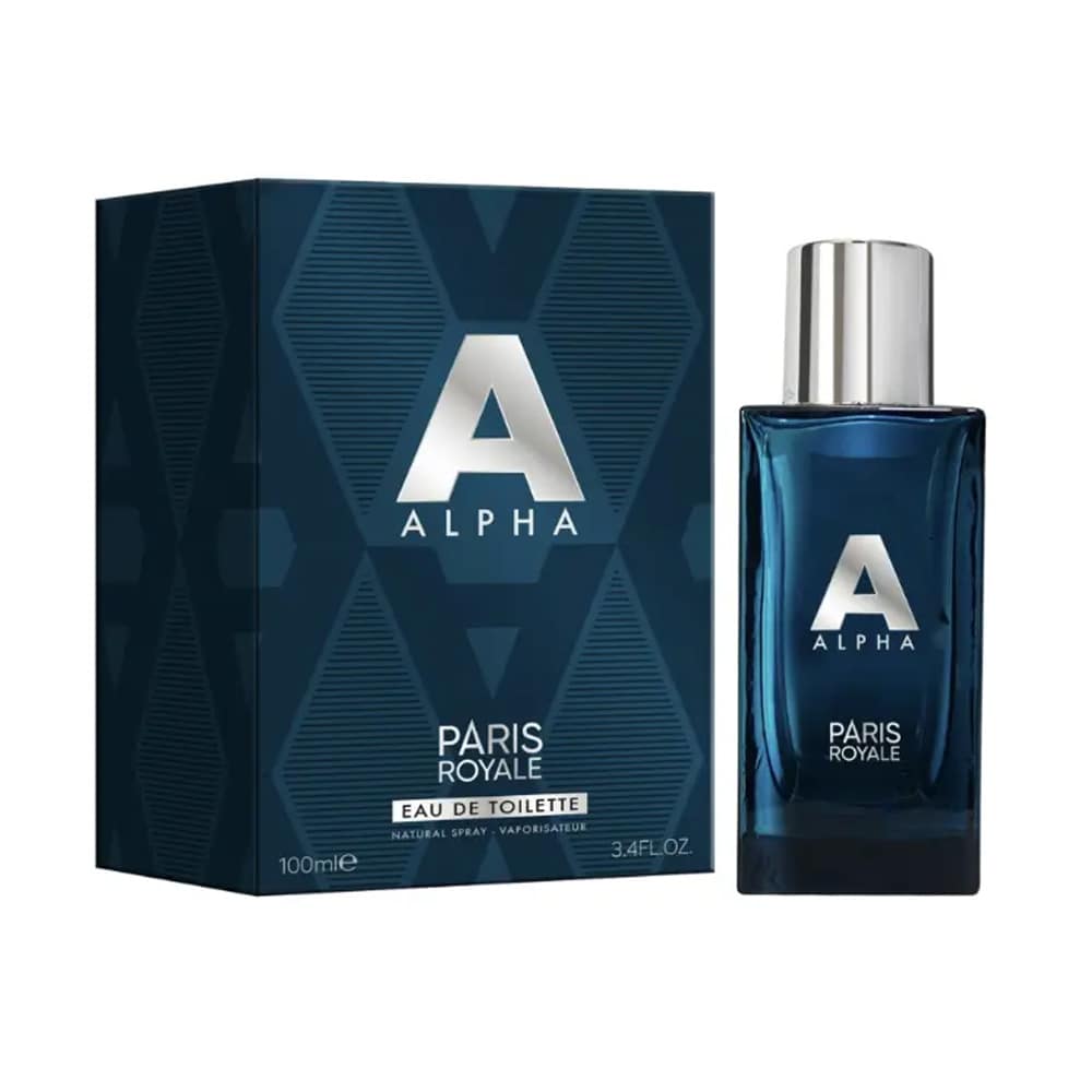 Paris Royale Alpha EDP 100ml / Herrparfym Eau de Parfum / Aromatisk fougère-parfym för män