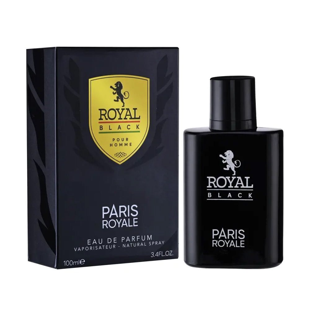 Paris Royale Royal Black EDP 100ml / Herrparfym Eau de Parfum / Fruktigt kryddig EDP för män
