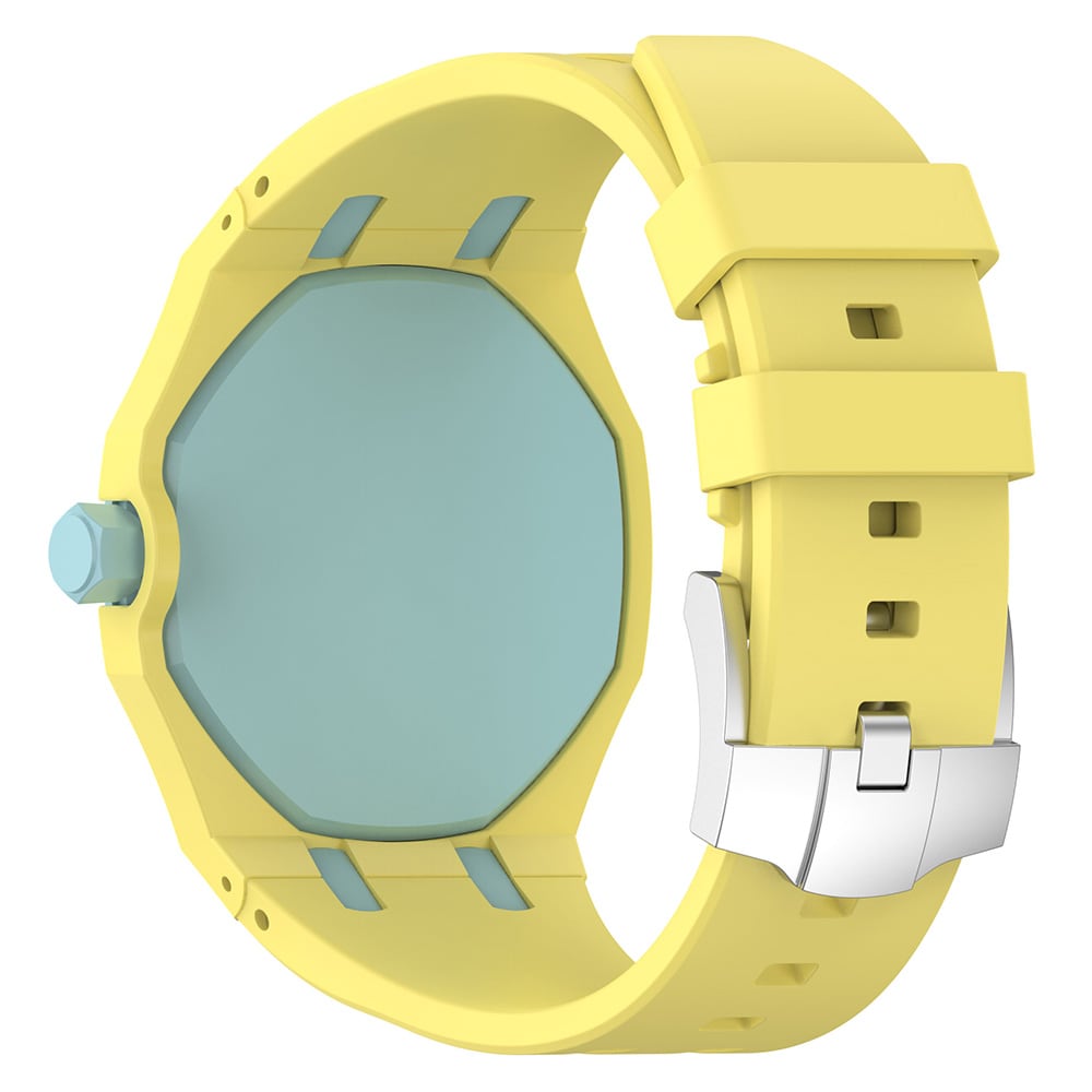 Silikonarmband och skyddskal till AP x Swatch Royal Pop Blaue Acht