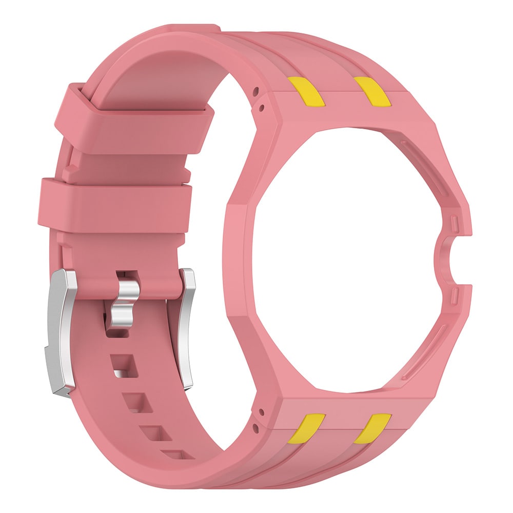 Silikonarmband och skyddskal till AP x Swatch Royal Pop Otg Roz