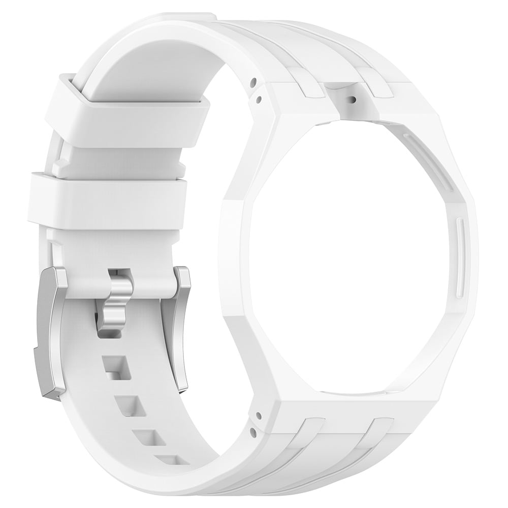 Silikonarmband och skyddskal till AP x Swatch Royal Pop Huit Blanc