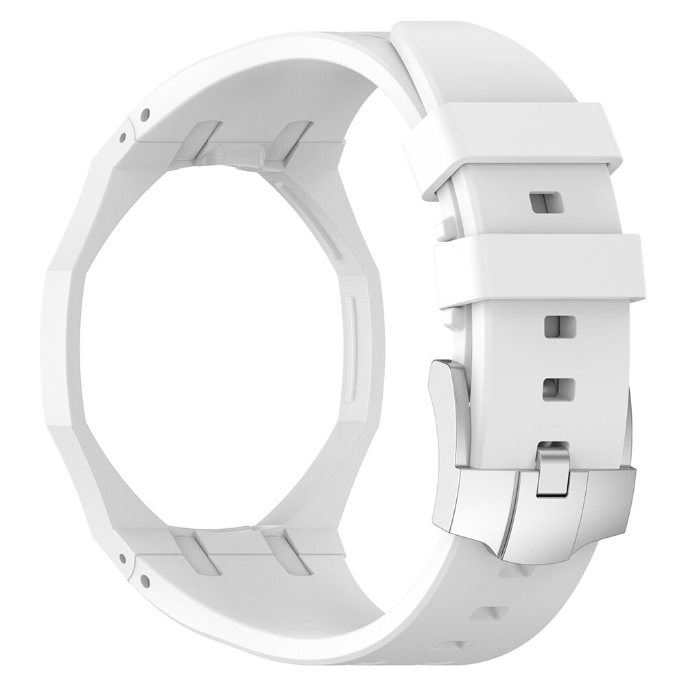 Silikonarmband och skyddskal till AP x Swatch Royal Pop Huit Blanc