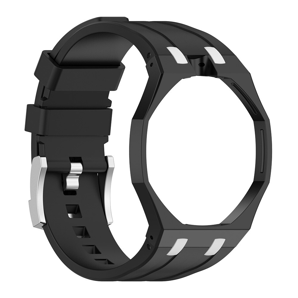 Silikonarmband och skyddskal till AP x Swatch Royal Pop Ocho Negro