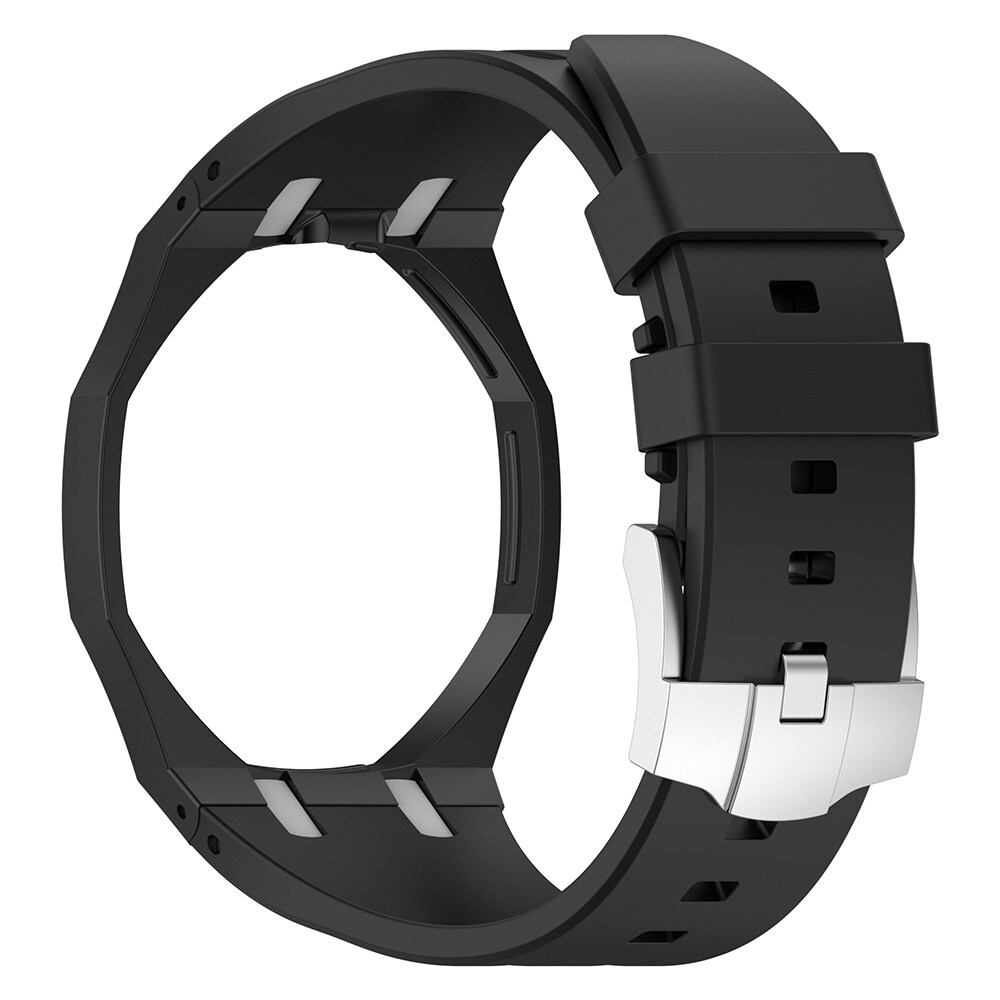 Silikonarmband och skyddskal till AP x Swatch Royal Pop Ocho Negro