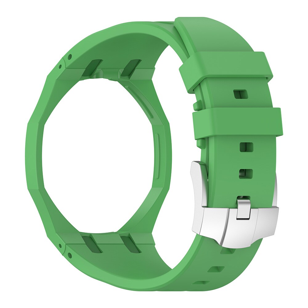 Silikonarmband och skyddskal till AP x Swatch Royal Pop Green Eight