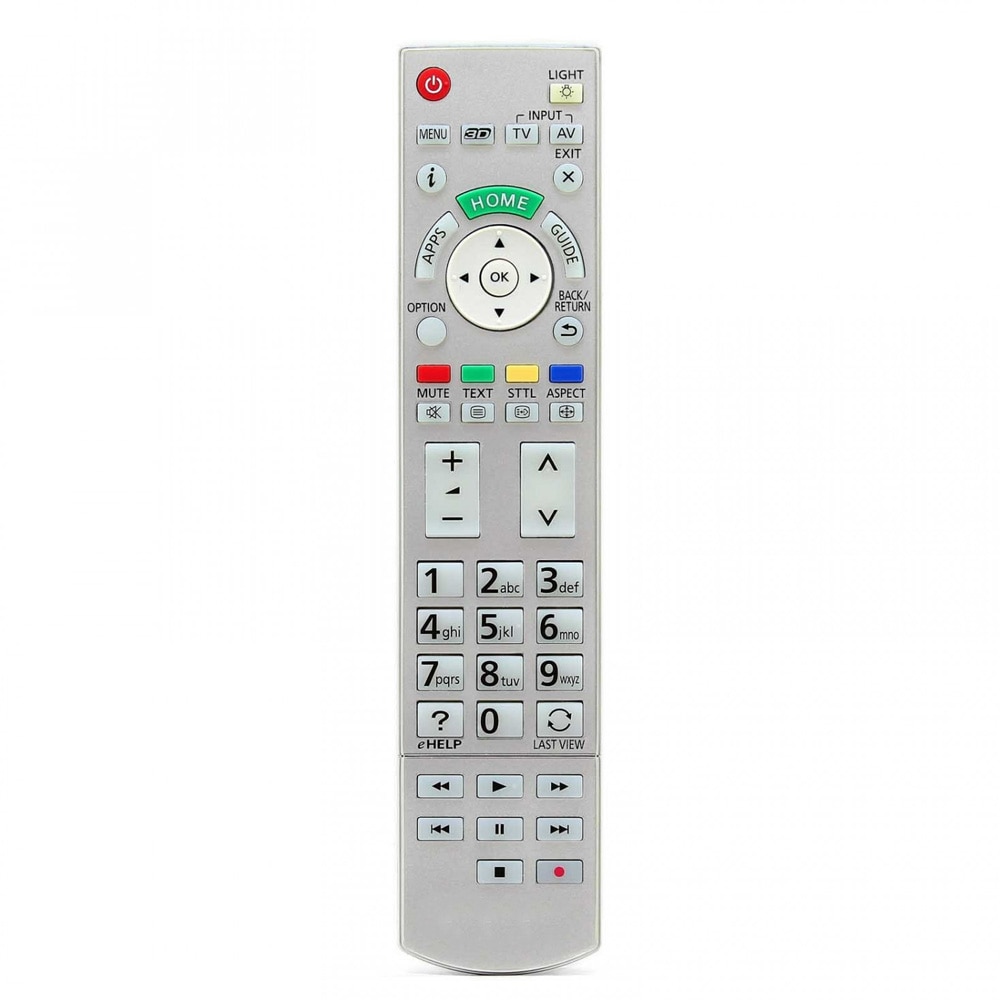 Fjärrkontroll N2QAYB000842 till Panasonic TV-apparat / Panasonic-ersättningsfjärrkontroll