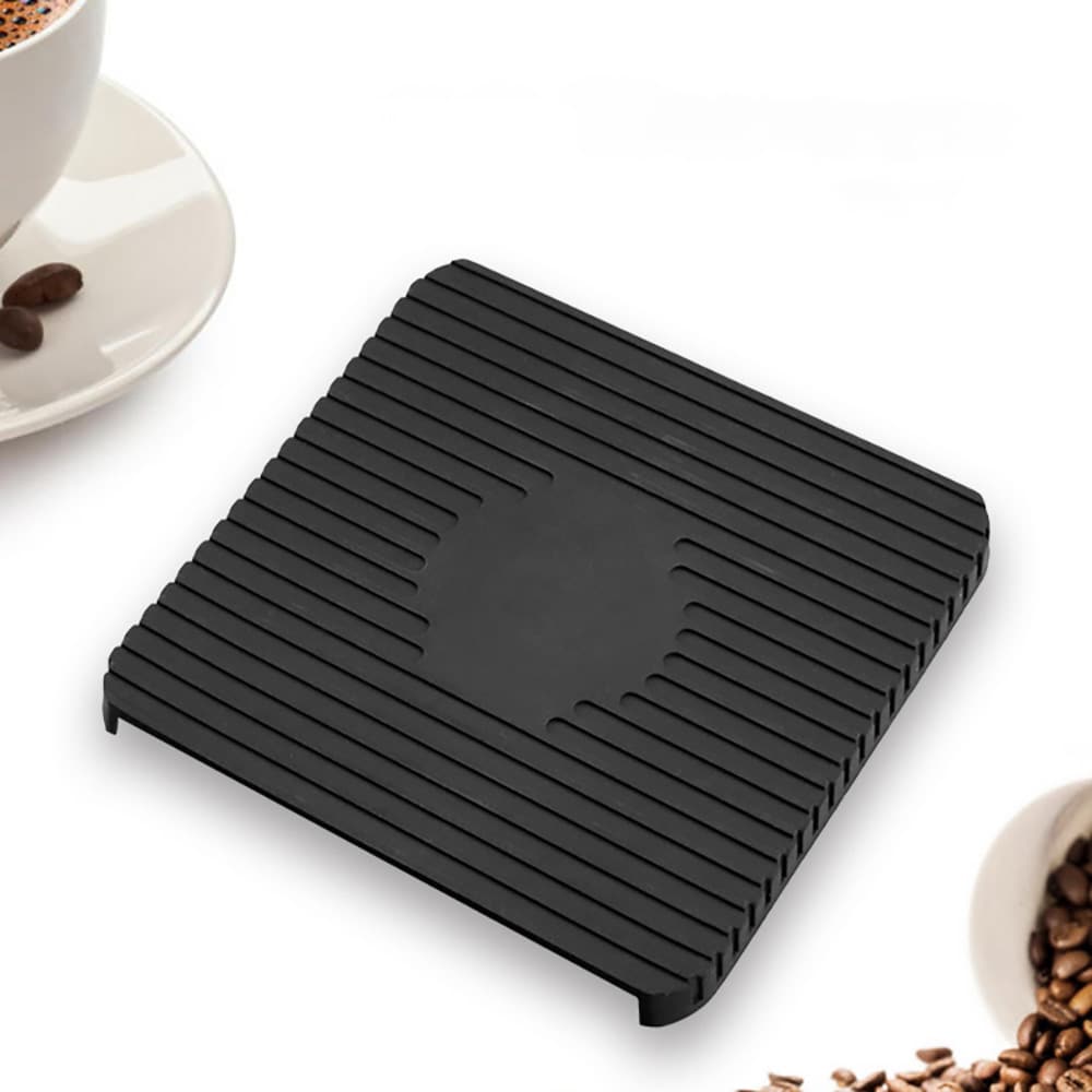 Kaffevægt med timer 5 kg / digital vægt med 0,1 g præcision / espressovægt med silikonemåtte