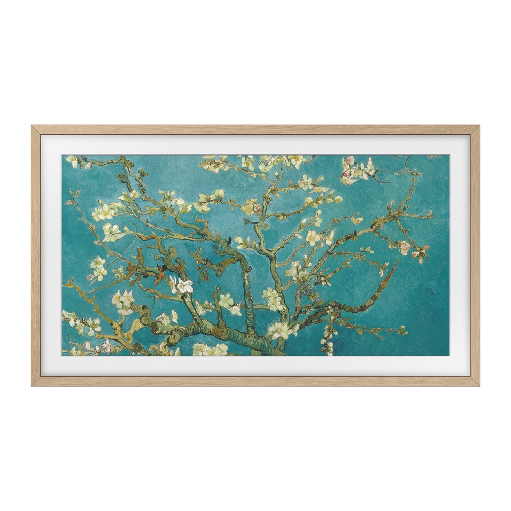 Samsung ram till The Frame TV 32 tum 2023 / utbytbar TV-ram i teak / dekorativ ram till Samsung The Frame