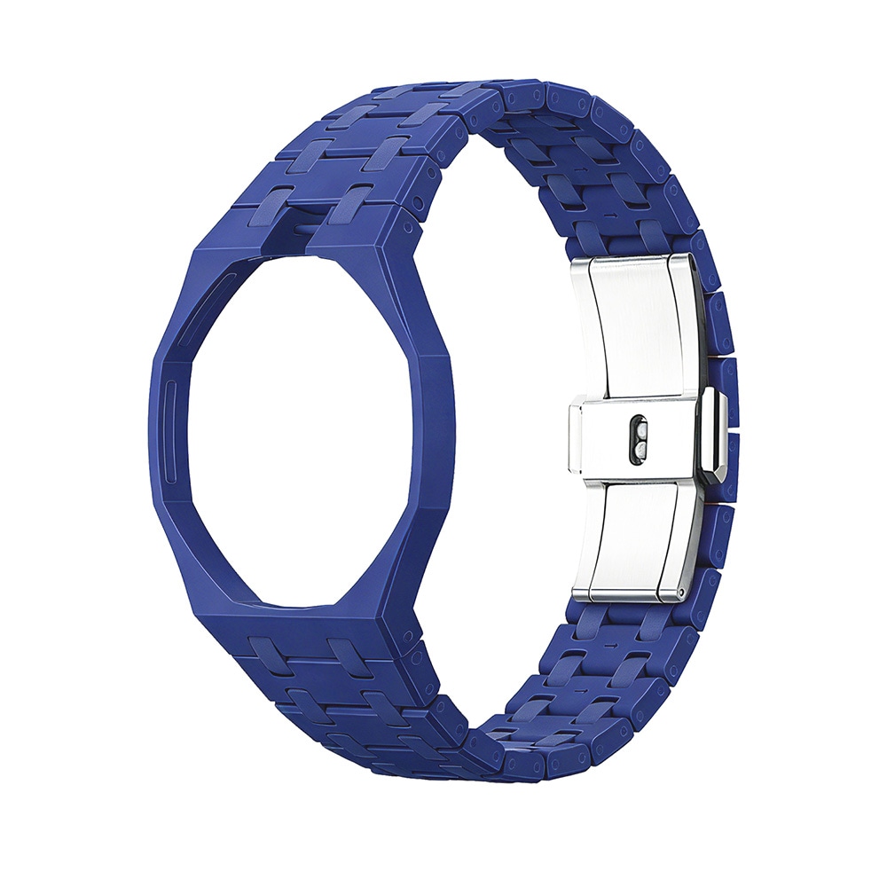 Biokeramiskt Armband och skyddskal till AP x Swatch Royal Pop 12 O'clock - Blå