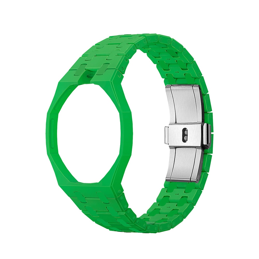 Biokeramiskt Armband och skyddskal till AP x Swatch Royal Pop 12 O'clock - Grön