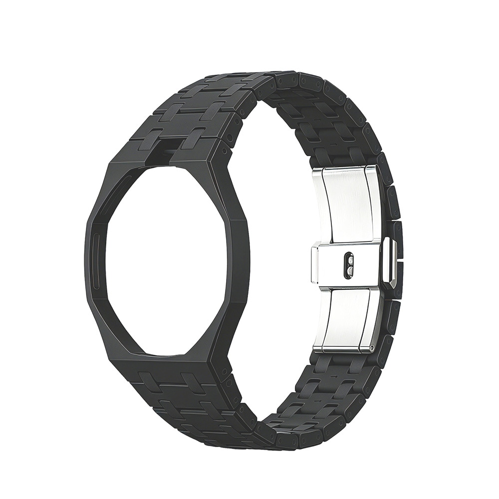 Biokeramiskt Armband och skyddskal till AP x Swatch Royal Pop 12 O'clock - Svart