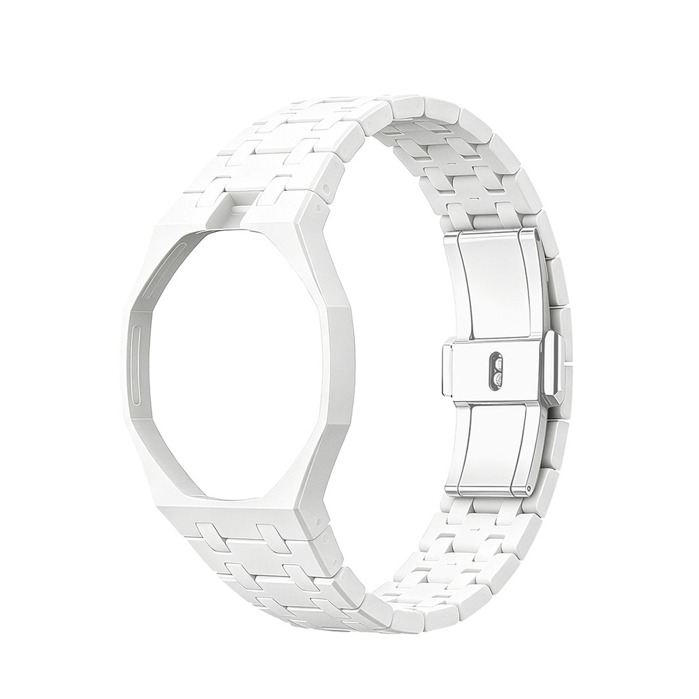Biokeramiskt Armband och skyddskal till AP x Swatch Royal Pop 12 O'clock - Vit