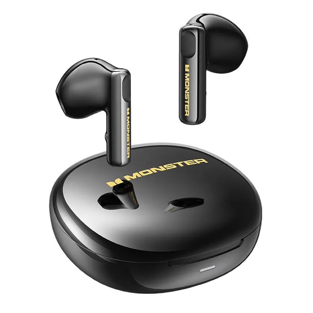 Monster N-Lite 209 True Wireless Headset - Svart / Bluetooth-headset / TWS-hörlurar