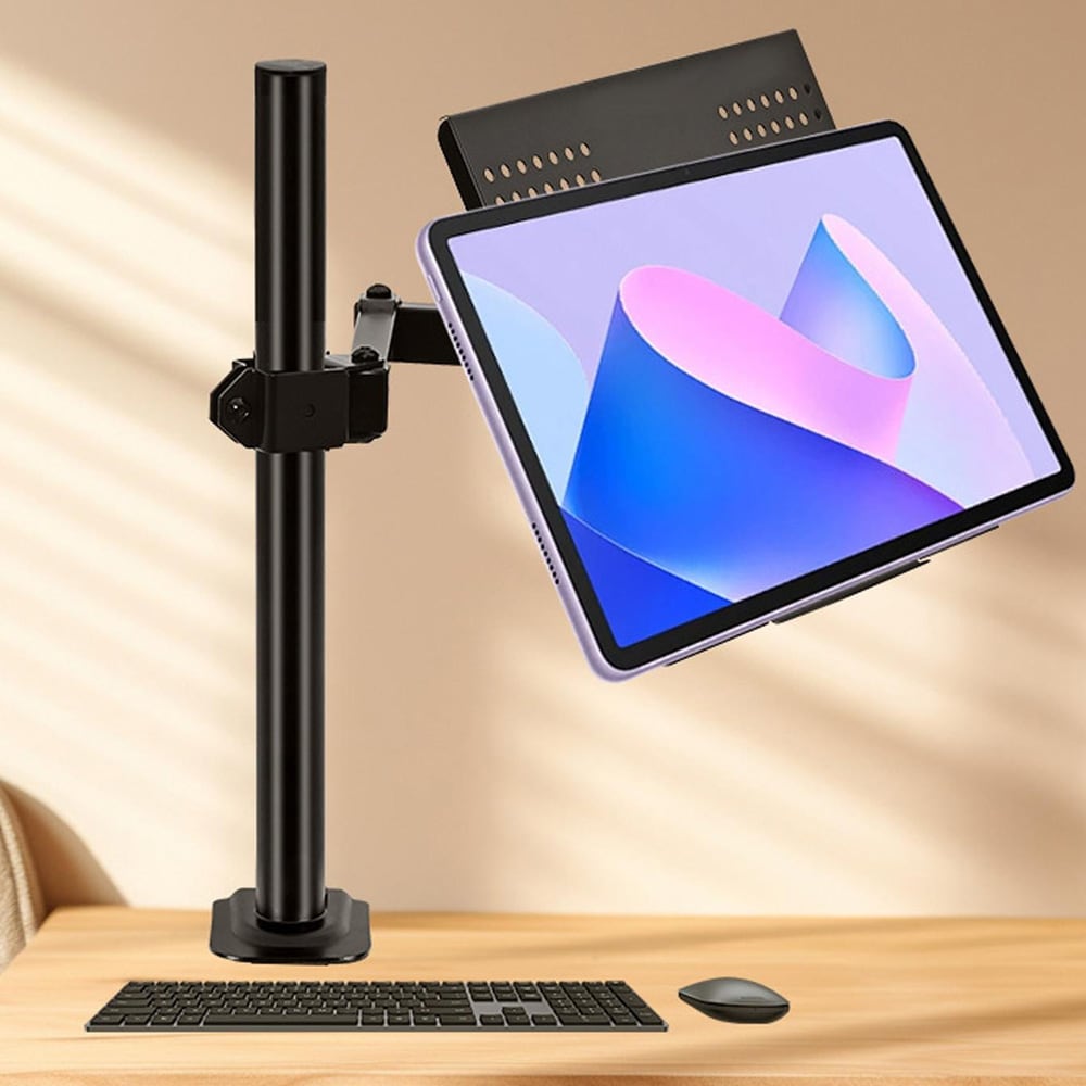 Justerbart bordsstativ till surfplattor och laptops / Höjdjusterbar laptoparm för skrivbord