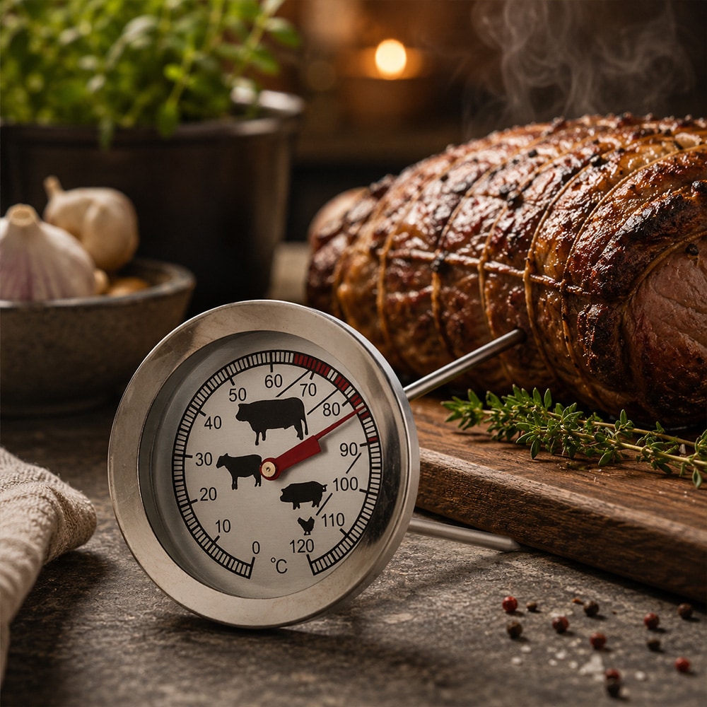 Kötttermometer / stektermometer / ugnstermometer för kött / grilltermometer för matlagning