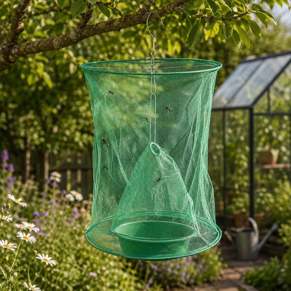 Hängande insektfälla 35 x 23 cm / hängande flugfälla / insektsfångare med upphängning